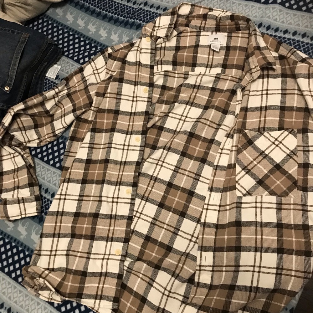 H&M thick fannel